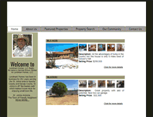 Tablet Screenshot of landmarkhomesrealty.com